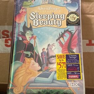 Walt Disney’s Sleeping Beauty (sealed vhs)